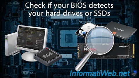 Check if your BIOS detects your hard drives or SSDs