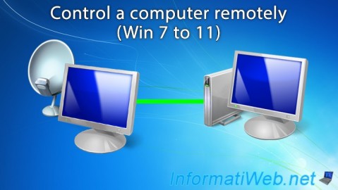 Take control of a computer over Remote Desktop (RDP) on Windows 11 / 10 / 8.1 / 8 / 7