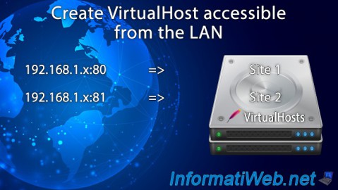 How to create VirtualHost accessible from the local area network