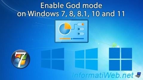 Enable God mode on Windows 7, 8, 8.1, 10 and 11