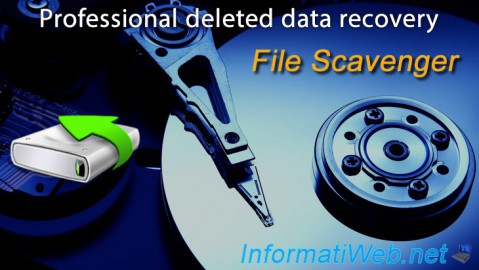 Efficiently recover erased data thanks to File Scavenger (Professional data recovery software)