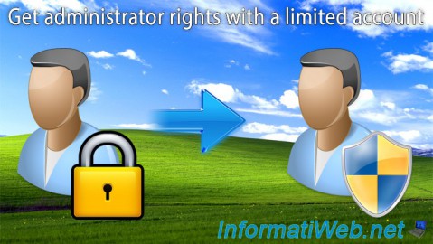 Get administrator rights with a limited account