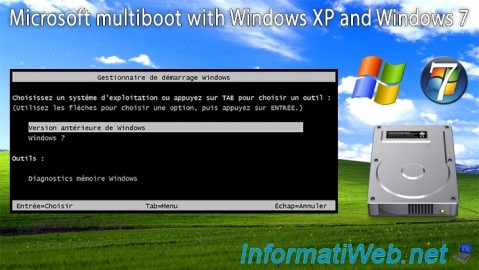 Microsoft multiboot with Windows XP and Windows 7