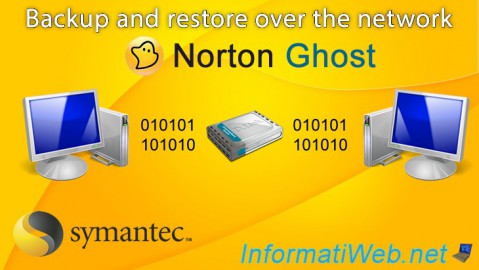 Backup and restore a Norton Ghost backup over the network with the live CD