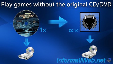 Play games without the original CD/DVD