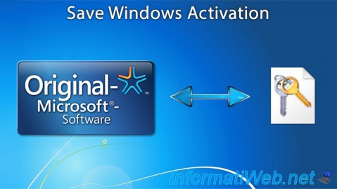 Save Windows Activation