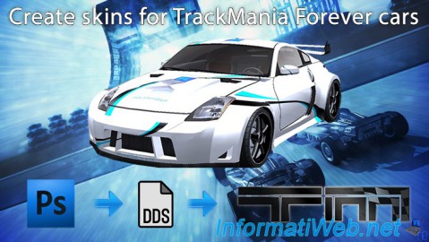 Create skins for TrackMania Forever (TM Forever) cars