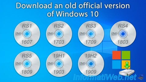 Download an old official version of Windows 10 from Microsoft's servers