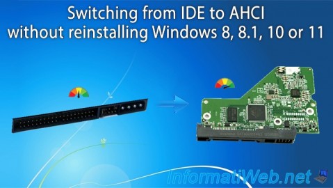 Change controller mode from IDE (or ATA) to AHCI without reinstalling Windows 8, 8.1, 10 or 11