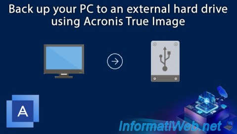 Acronis True Image - Backing up your PC to an external hard drive