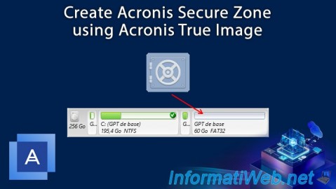 Acronis True Image - Create an Acronis Secure Zone