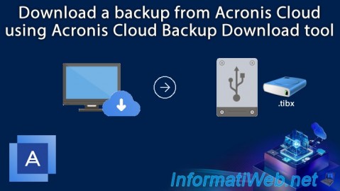 Acronis True Image - Download backup from Acronis Cloud