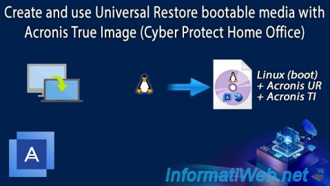 Acronis True Image - Universal Restore Media - Create and use media