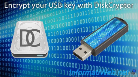 Encrypt your USB key with DiskCryptor to protect your privacy