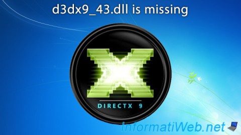 Error : d3dx9_43.dll is missing