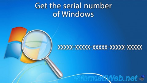 Get the serial number of Windows