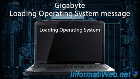 Gigabyte - Loading Operating System message