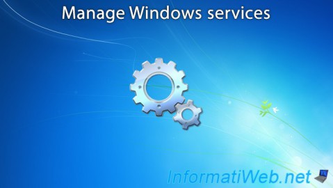 Manage Windows services