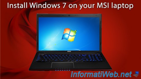 Install Windows 7 on your MSI laptop