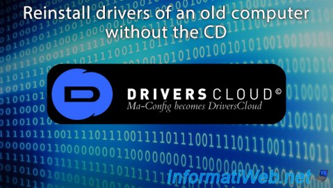Reinstall drivers of an old computer without the original drivers CD