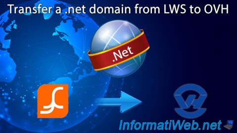 Transfer a .net domain from LWS.FR to OVH