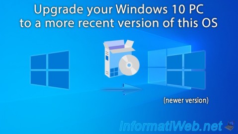 Upgrade Windows 10 to newer version of Win 10