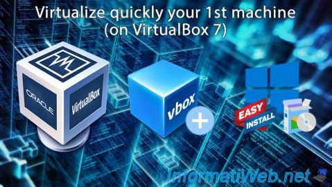 Install VirtualBox 7.0 and virtualize your first machine by automatically installing the OS (unattended install)