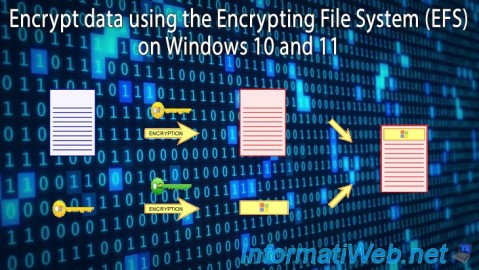 Windows 10 / 11 - Encrypt data using EFS