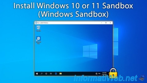 Install Windows 10 or 11 Sandbox
