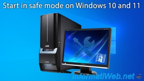Start in safe mode on Windows 10 and Windows 11