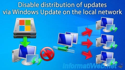 Windows 10 - Disable distribution of updates on the local network