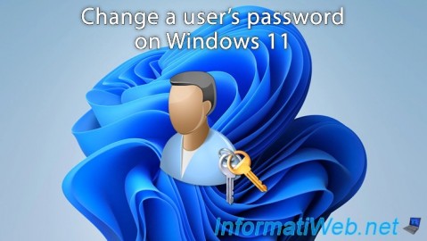 Windows 11 - Change a user's password