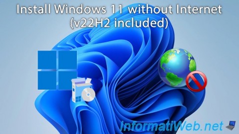 Windows 11 - Install Windows 11 without Internet (v22H2 included)