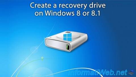 Create a recovery drive on Windows 8 or 8.1