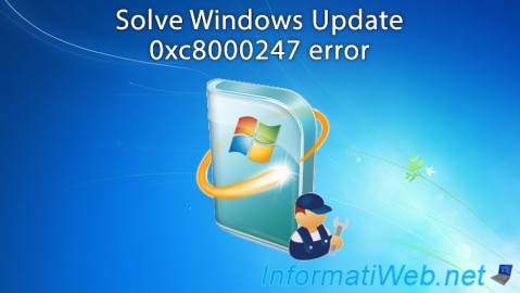 Solve Windows Update 0xc8000247 error