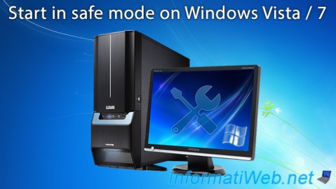 Start in safe mode on Windows Vista / 7