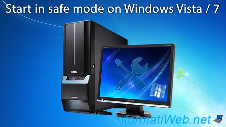 put computer in safe mode vista