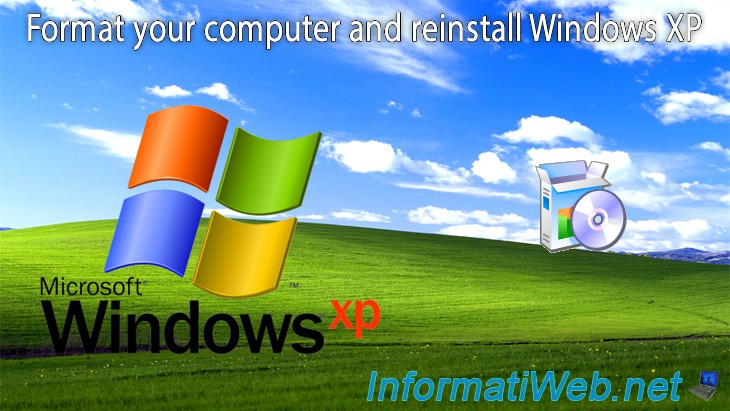 format hard drive and reinstall windows xp
